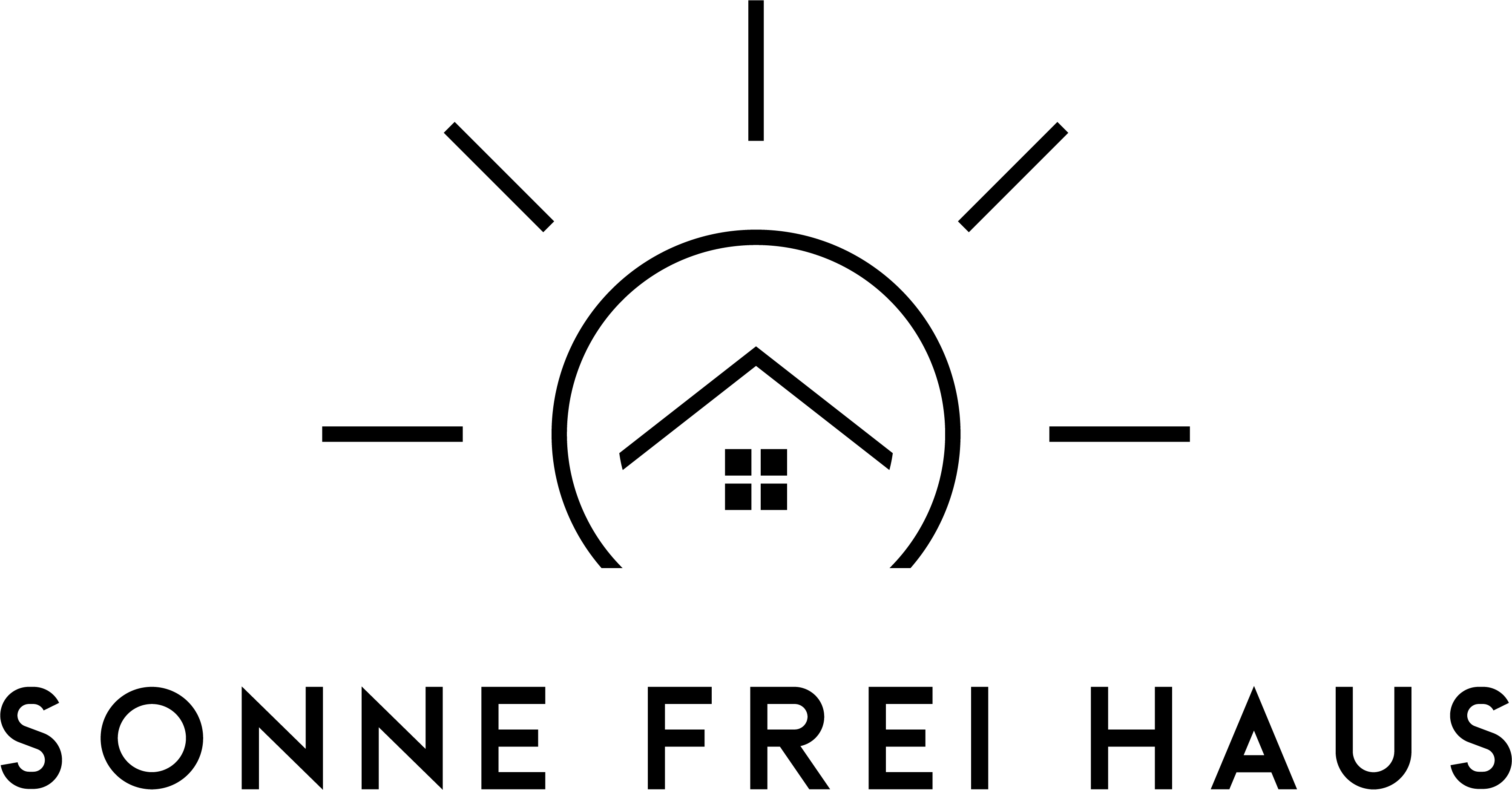 Sonne Frei Haus Stromcommunity  Logo