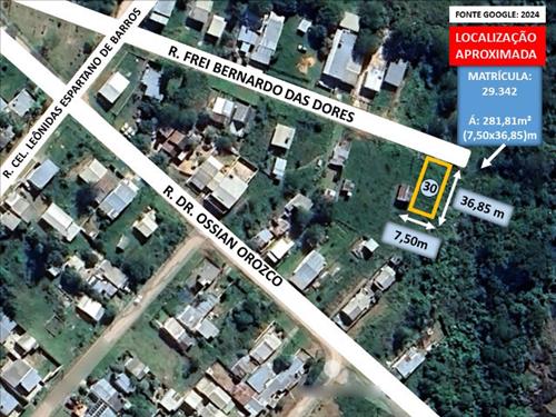 Direitos de promessa de compra e venda sobre terreno c/ 281,81m²