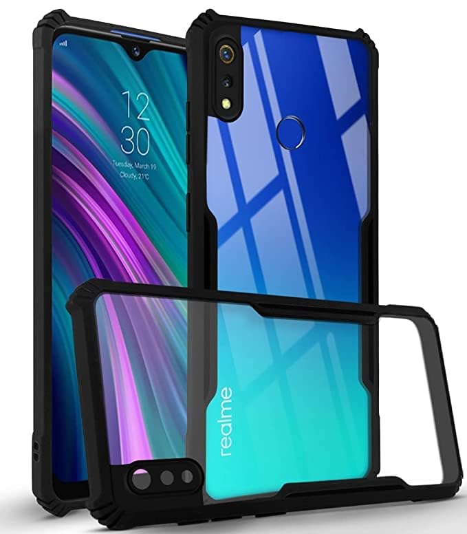 Black Border - Transparent Back iPaky Mobile Back Cover Case