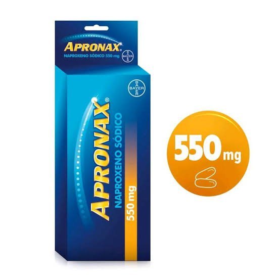 Apronax 550 Mg Cja/120 Comp