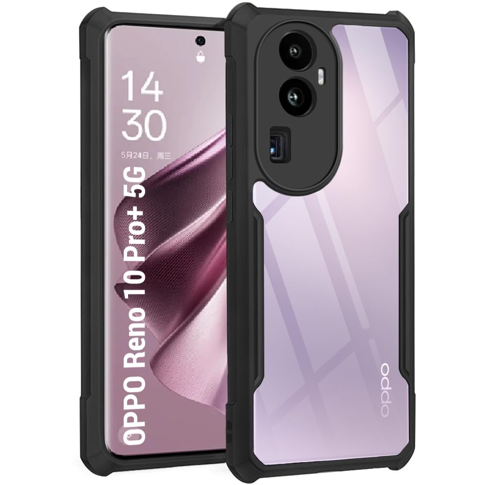 Black Border - Transparent Back iPaky Mobile Back Cover Case