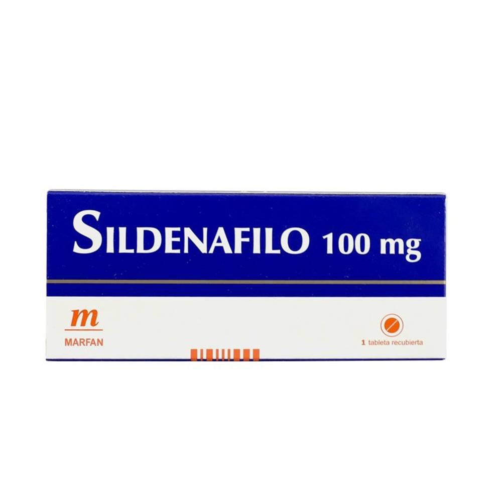 Sildenafilo 100 Mg Marfan Cja/1 Tab
