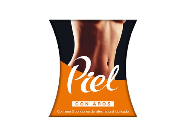 Piel Preserv Con Aros X 3 Disp/24 Cjas