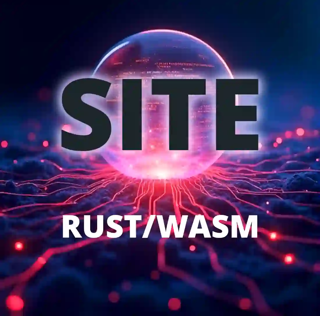 Screenshot of PWA Website with RUST/WASM