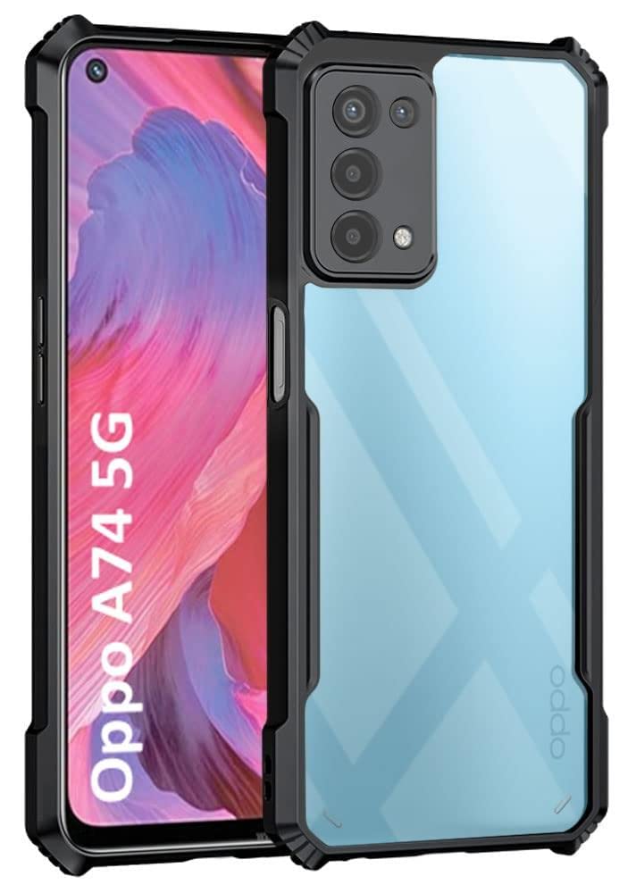 Black Border - Transparent Back iPaky Mobile Back Cover Case