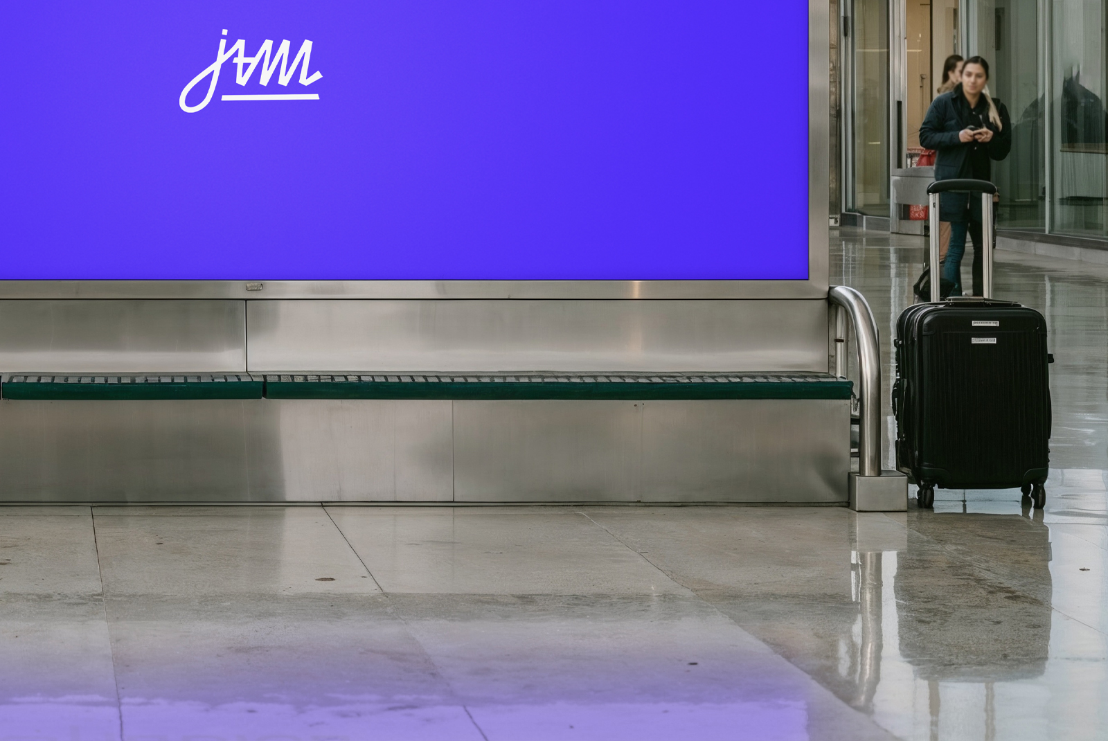 Airport Bench Screen JAM 3