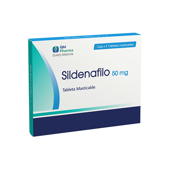 Sildenafilo 50 Mg Cjax 4 Tab Mast