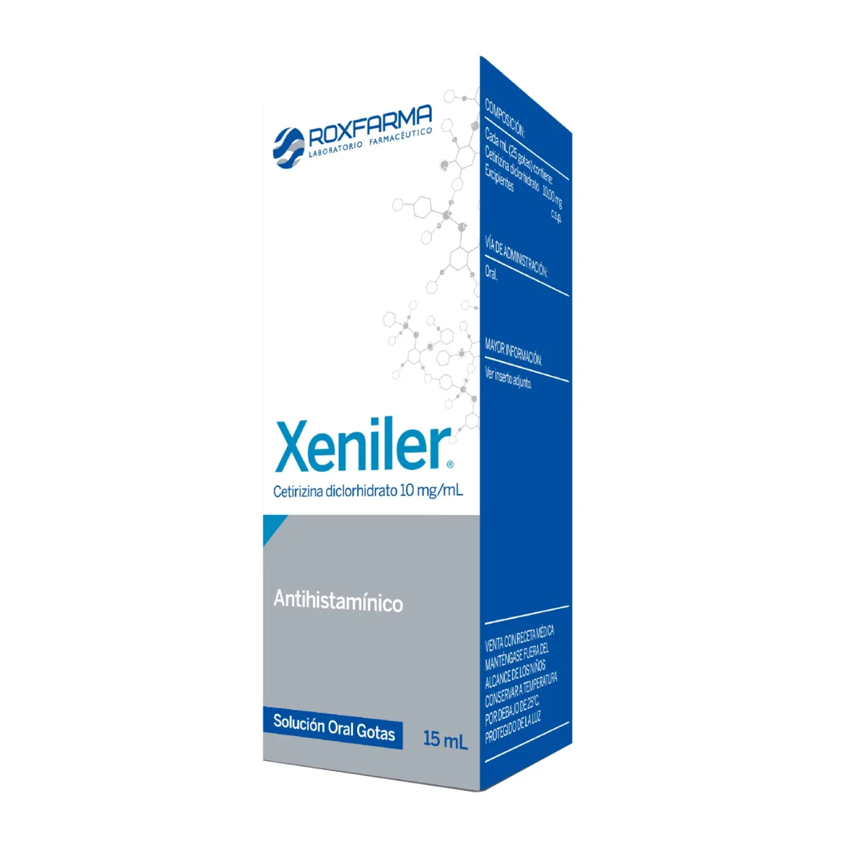 Xeniler 10 Mg Gotas Fco/15 ml