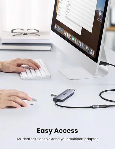 4K USB-C Video Extension Cable