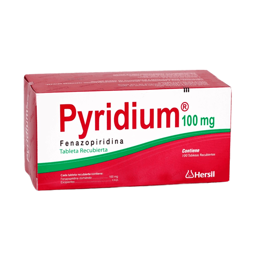 Pyridium 100 Mg Cja/100 Tab