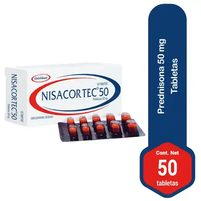 Nisacortec 50 Mg Cja/50 Tab