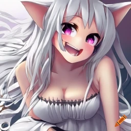 Artworks by りんご by りんご with ai art, neko musume, sailor uniform, erotic