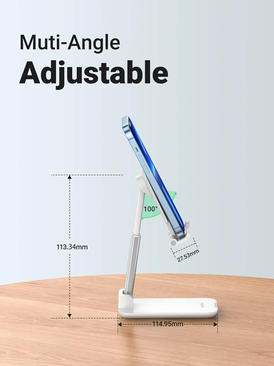 Adjustable phone stand