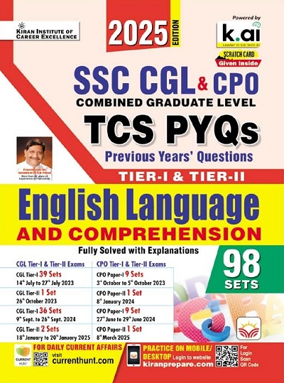 SSC CGL and CPO Tier 1 and Tier 2 English Language and Comprehension ...