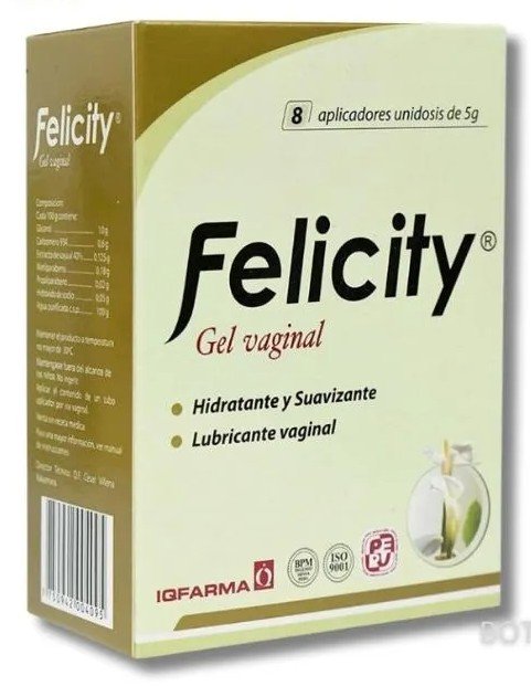 Felicity Gel Vaginal Caja/8 Unidades