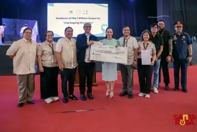 ₱5 Milyong Pondo para sa “Ang Bagong Ako Center,” ipinagkaloob sa Santa Rosa kasabay ng pagdiriwang ng IDADAIT