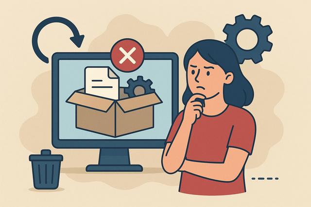 Désinstallation incomplète : que faire pour tout supprimer