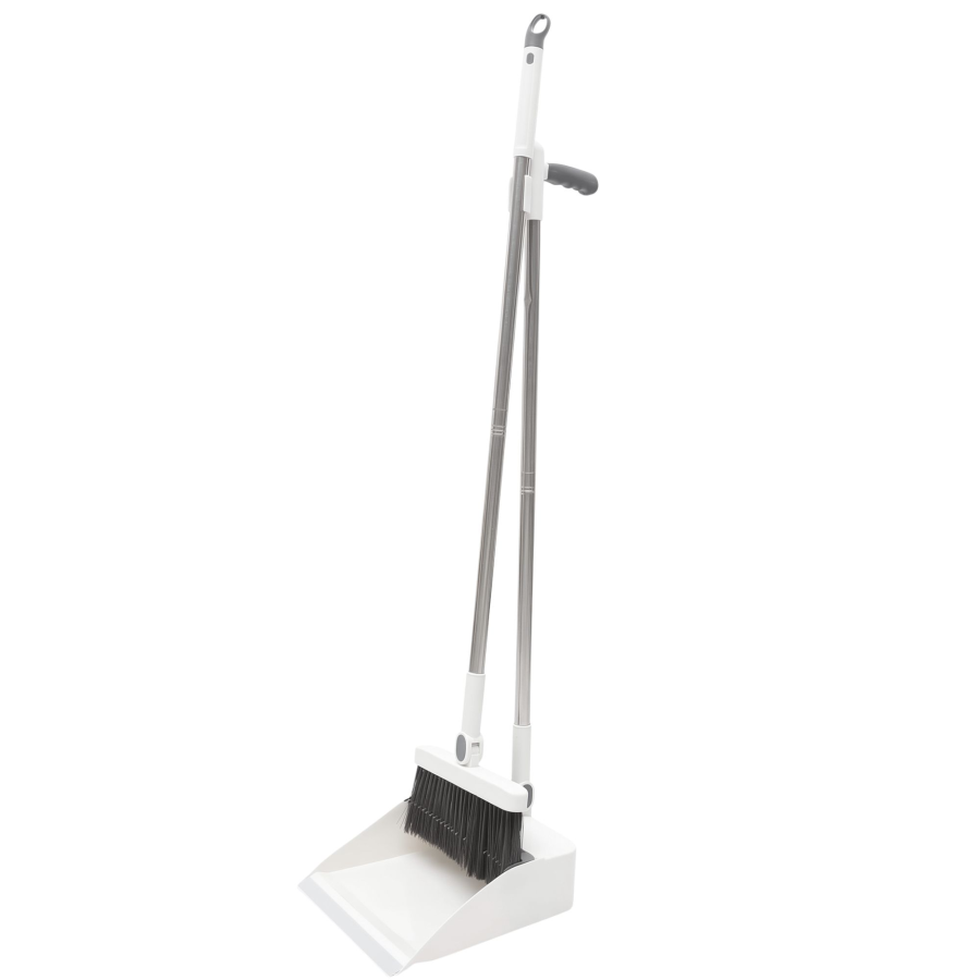 Set escoba y recogedor plástico, 98cm