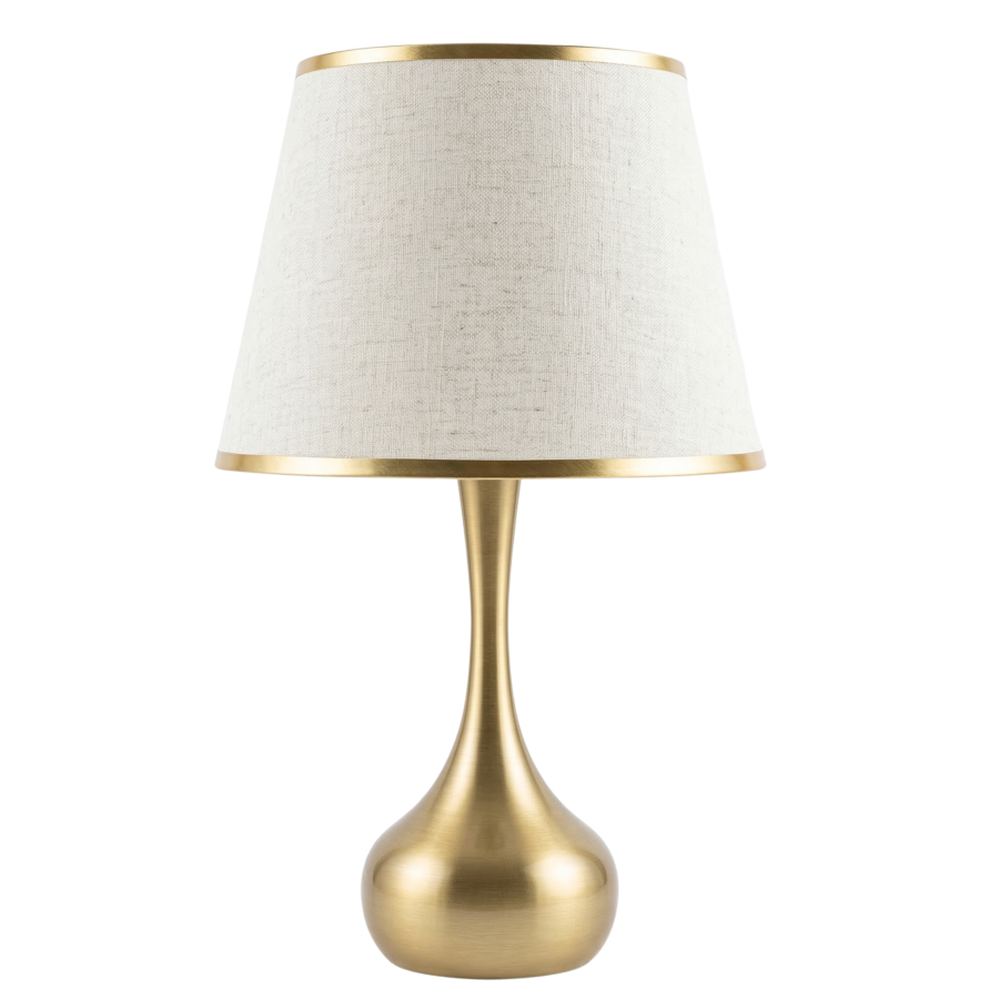Lámpara de mesa metal, 45cm