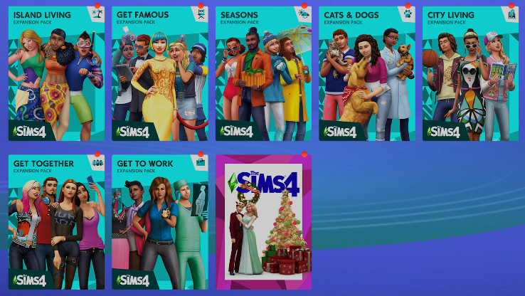 Buy # {EA Launcher/Origin} The Sims 4 [17 Expansion DLC Owned | 45 DLC ...