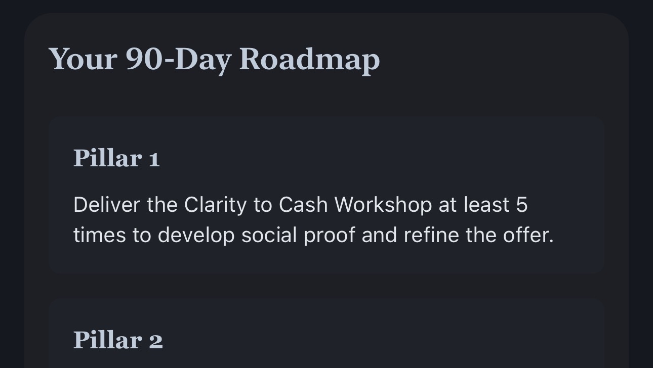 EssieLite 90-Day Roadmap — strategic pillars and action plan