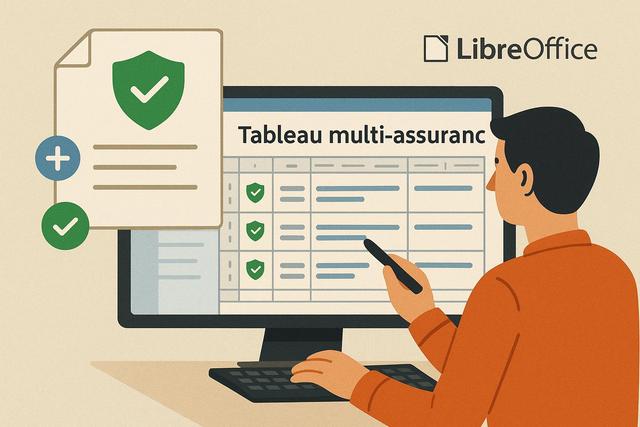 Ein Multi-Versicherungs-Management-Tabelle in LibreOffice erstellen