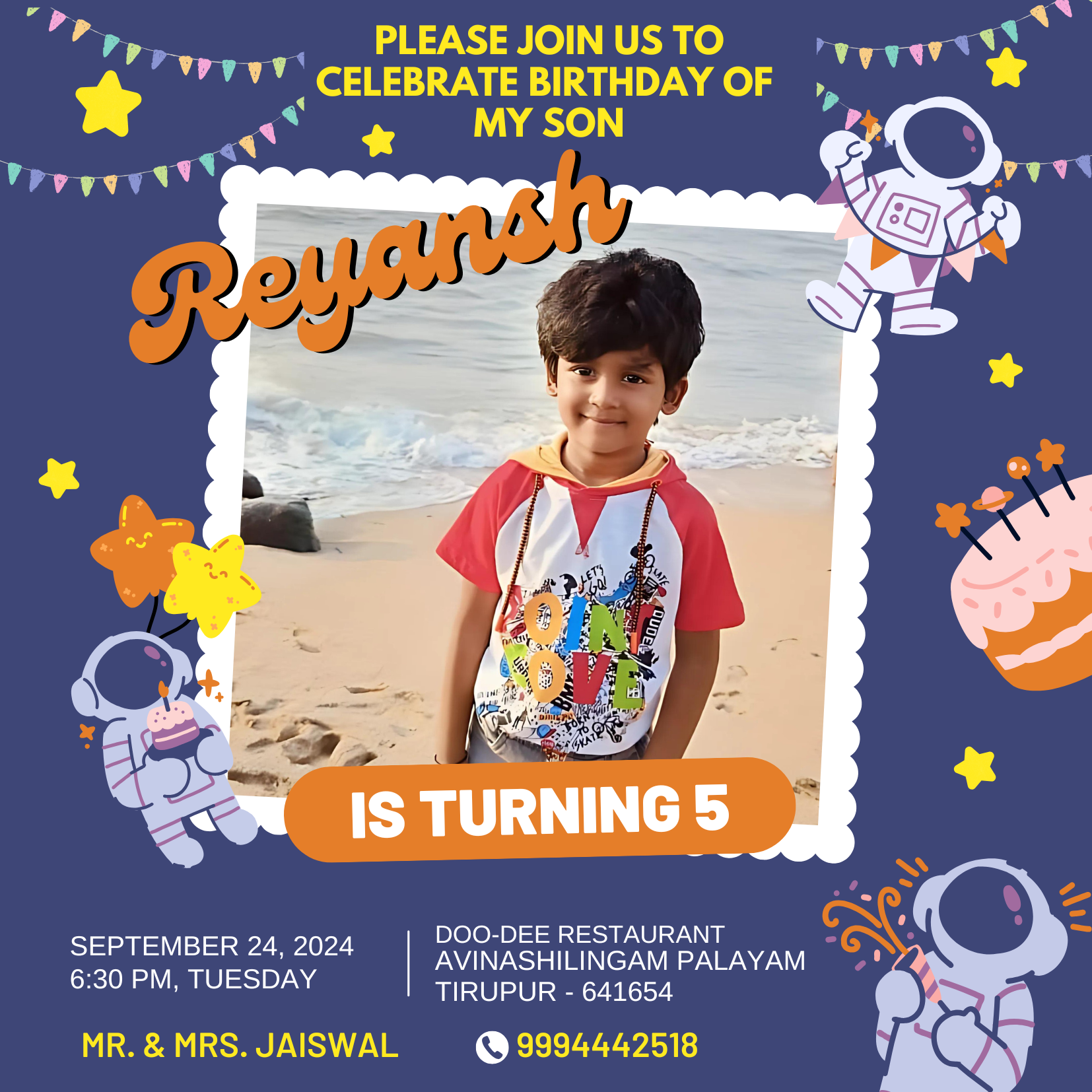 Birthday Invite Image