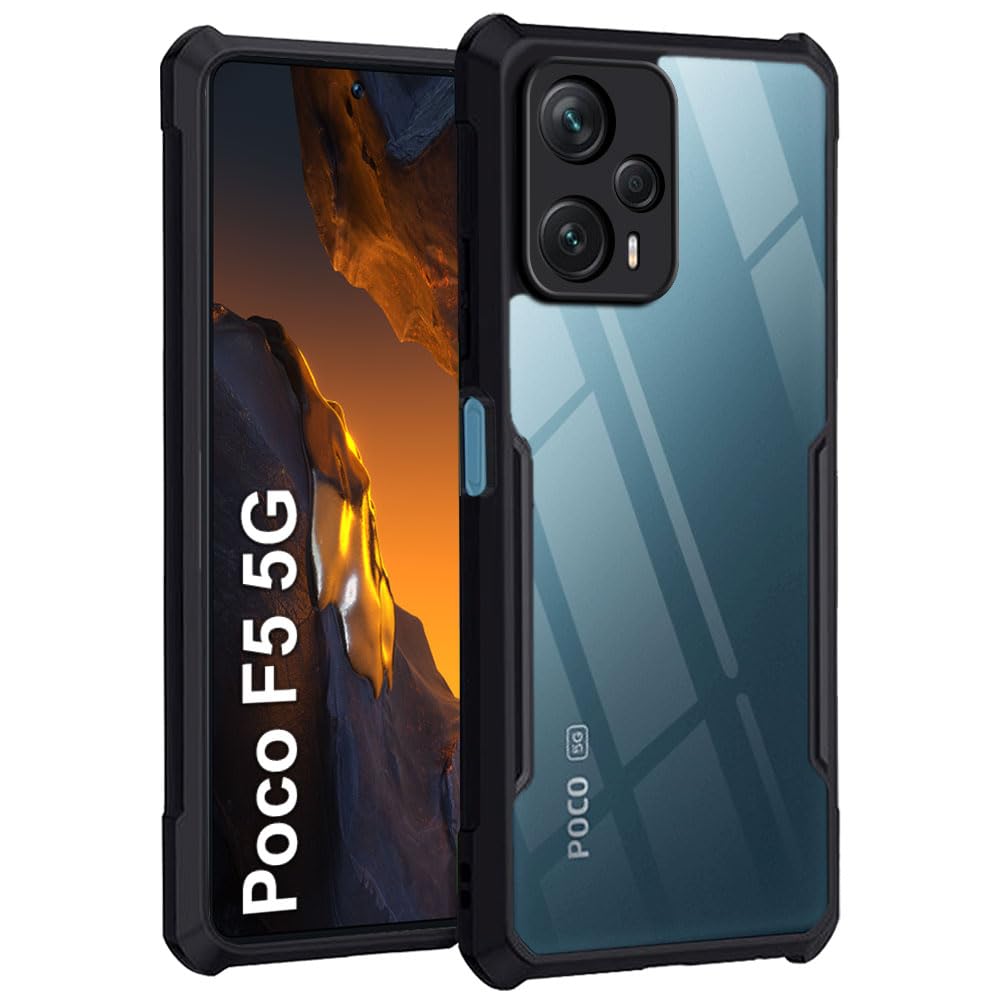 Black Border - Transparent Back iPaky Mobile Back Cover Case