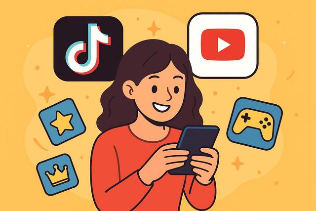 Jeux gratuits viraux sur TikTok et YouTube Shorts
