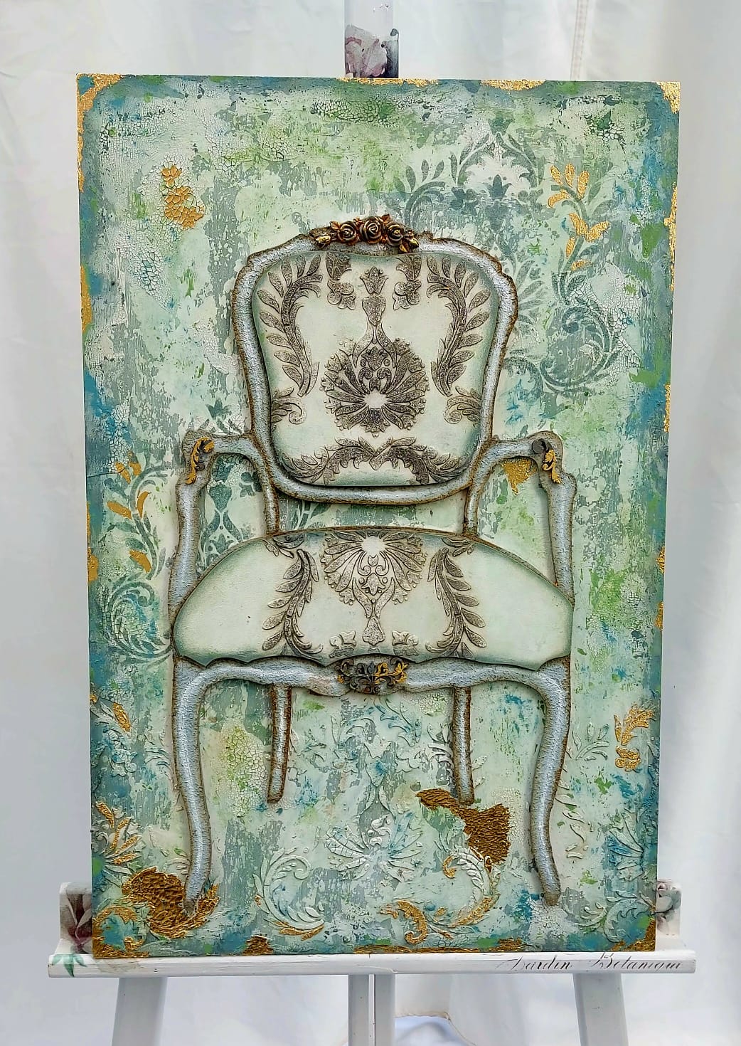 CUADRO SILLA ISABELINA SERIE 1 75x50 🪑⭐