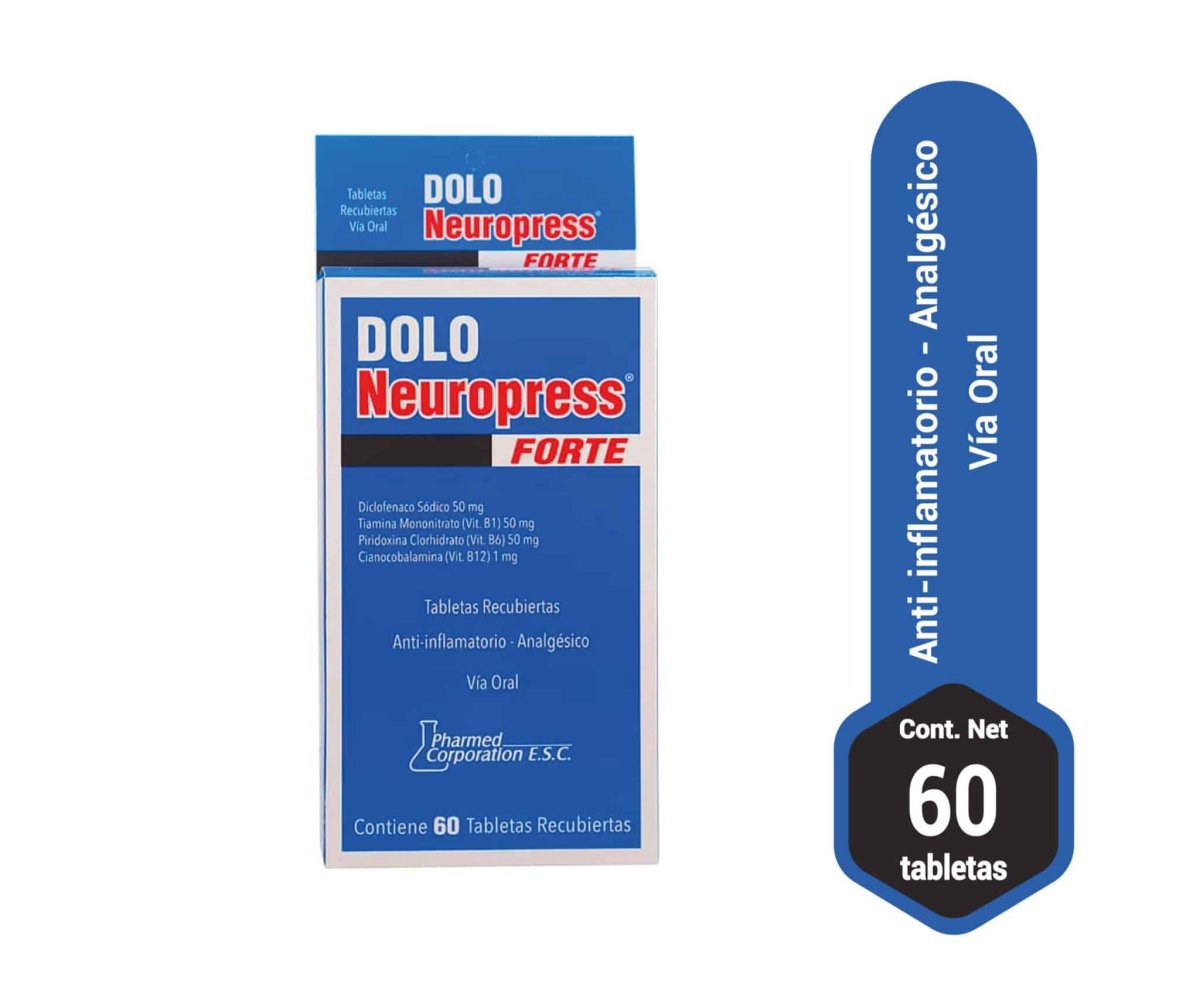 Dolo Neuropress Forte Cja/60 Tab