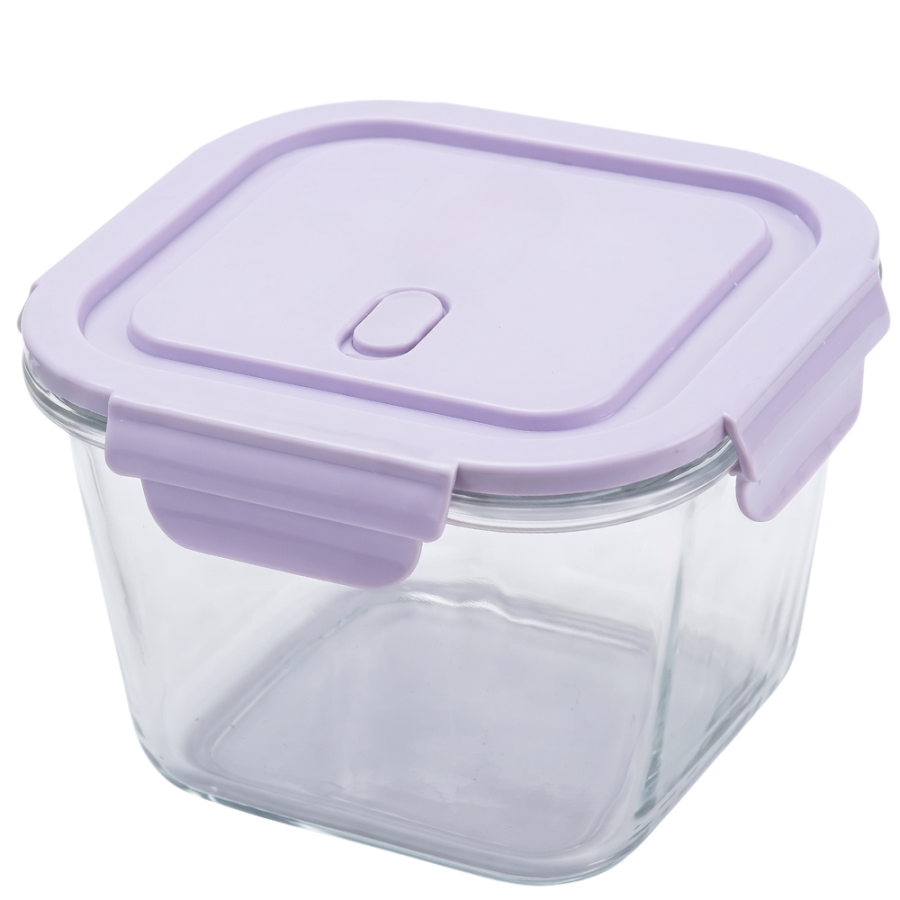 Taper hermético de vidrio vidrio, 850ml
