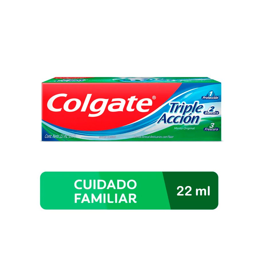 Colgate Triple Accion Menta Original Tbo/22 ml