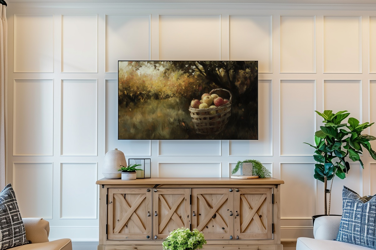Orchard Apple Harvest Fall Frame TV Art