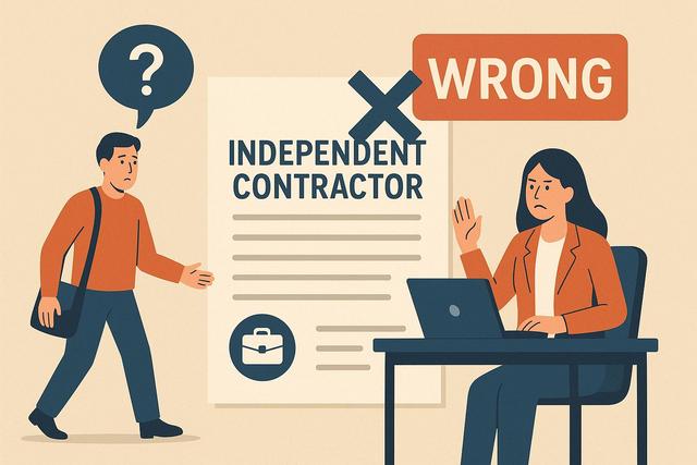 Understanding and Avoiding Independent Contractor Misclassification