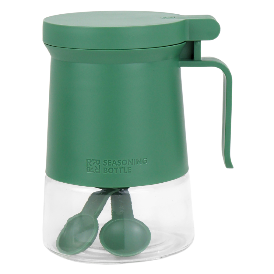 Frasco condimentero verde, 350ml