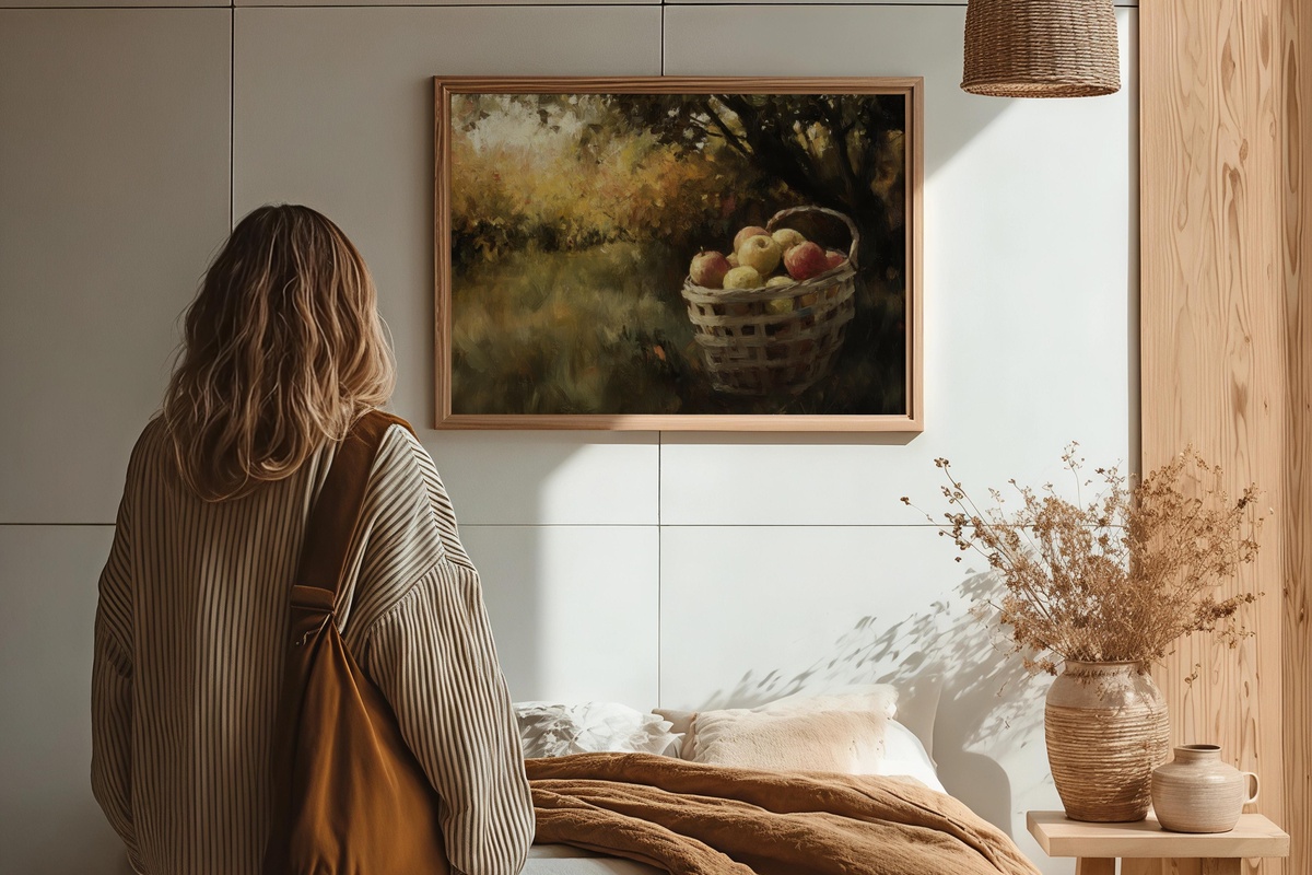 Orchard Apple Harvest Fall Printable Wall Art