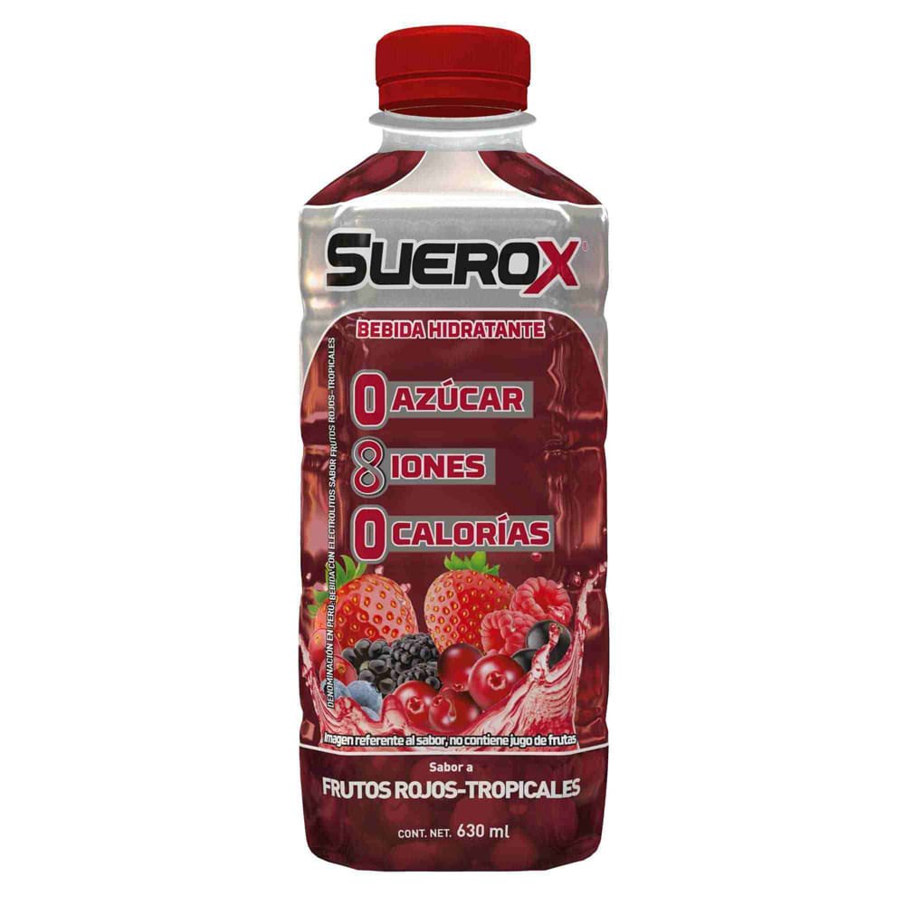 Suerox Adulto Frutos Rojos-Tropicales Fco X 630ml