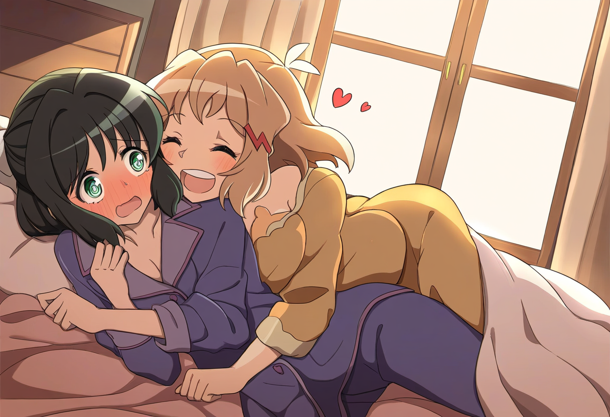百合に挟まる男、立花響と未来の間にもの7 by 催●スマホの淫魔 with Hibiki Tachibana, Miku Kohinata, senki zesshou symphogear, Symphogear, Hypnosis