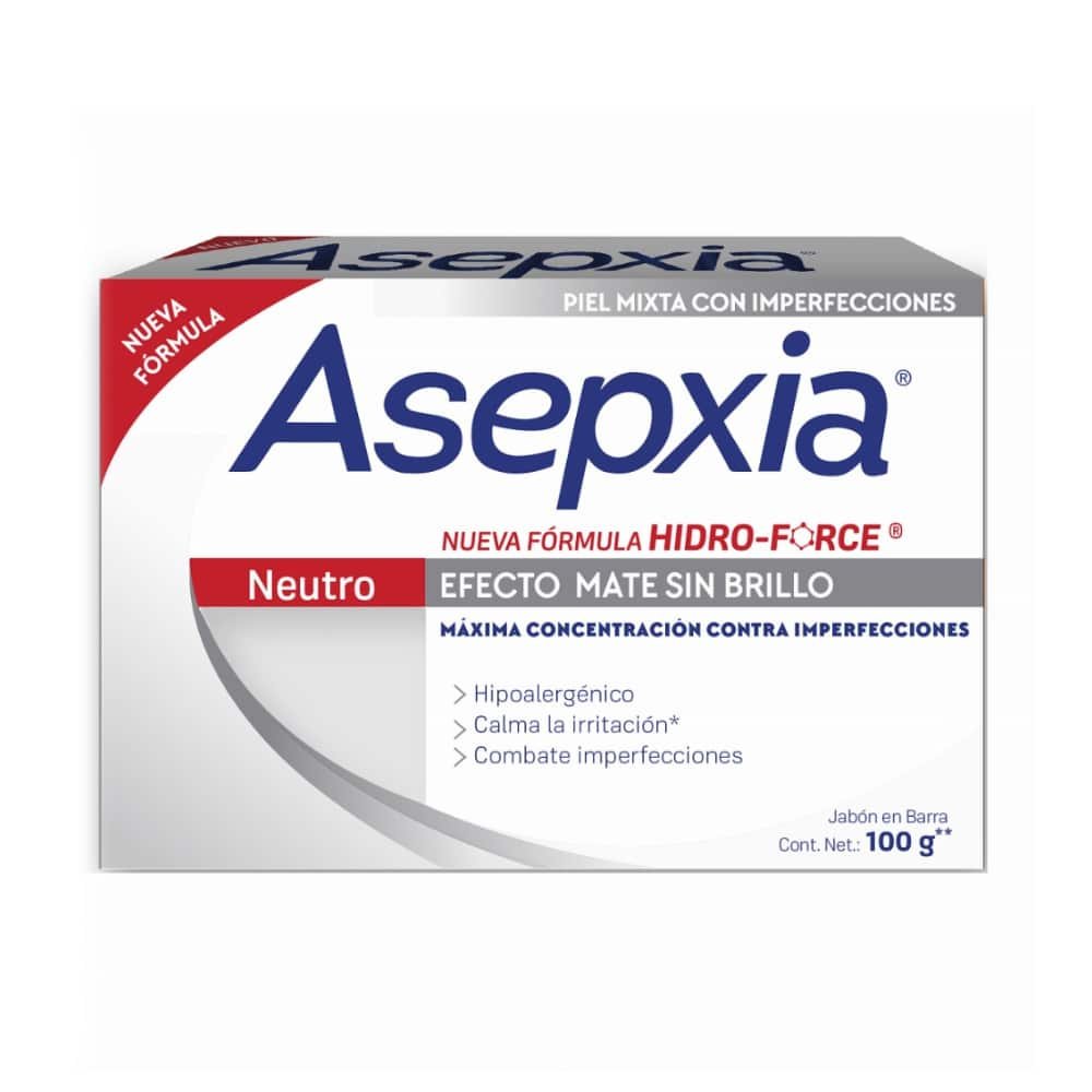 Asepxia Jabon Neutro Pan/100 Gr