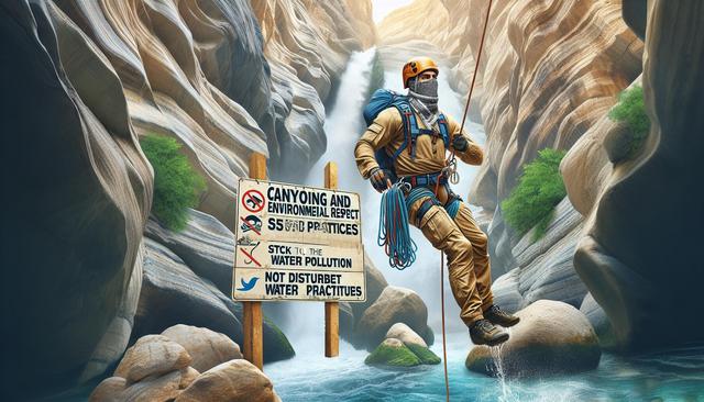 Canyoning et respect de l'environnement : Pratiques durables