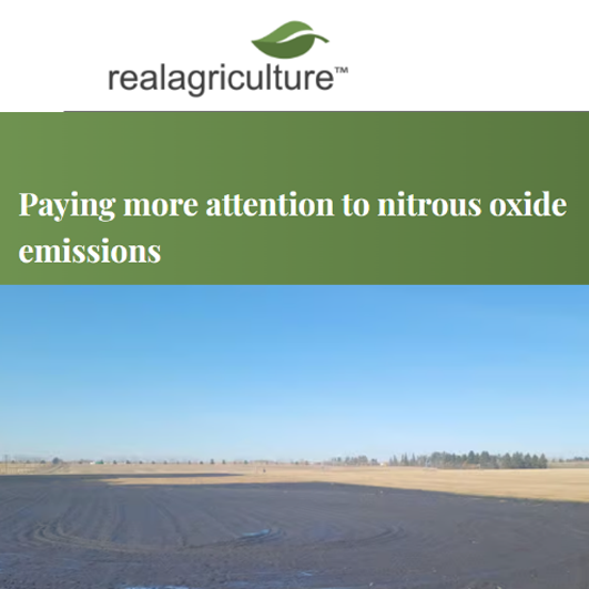 Paying More Attention to Nitrous Oxide Emissions