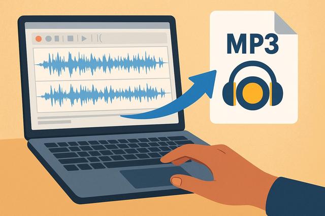 Convertir un fichier MP3 avec Audacity gratuit facilement