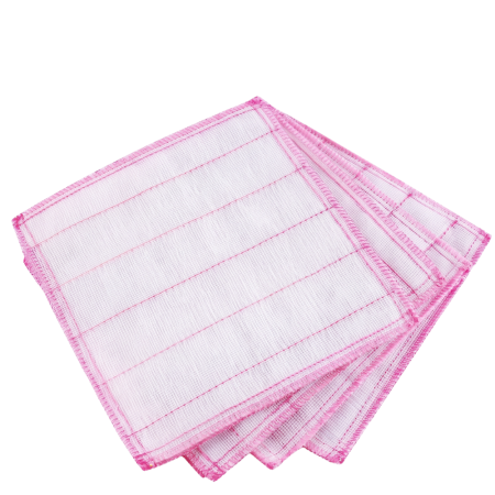 Set x5 paños de limpieza hilo de algodón, 30x30cm