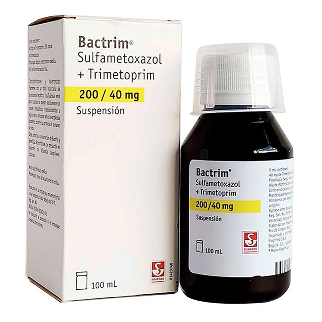 Bactrim 200 Mg +40 Mg /5ml Fco  Sus X 100ml