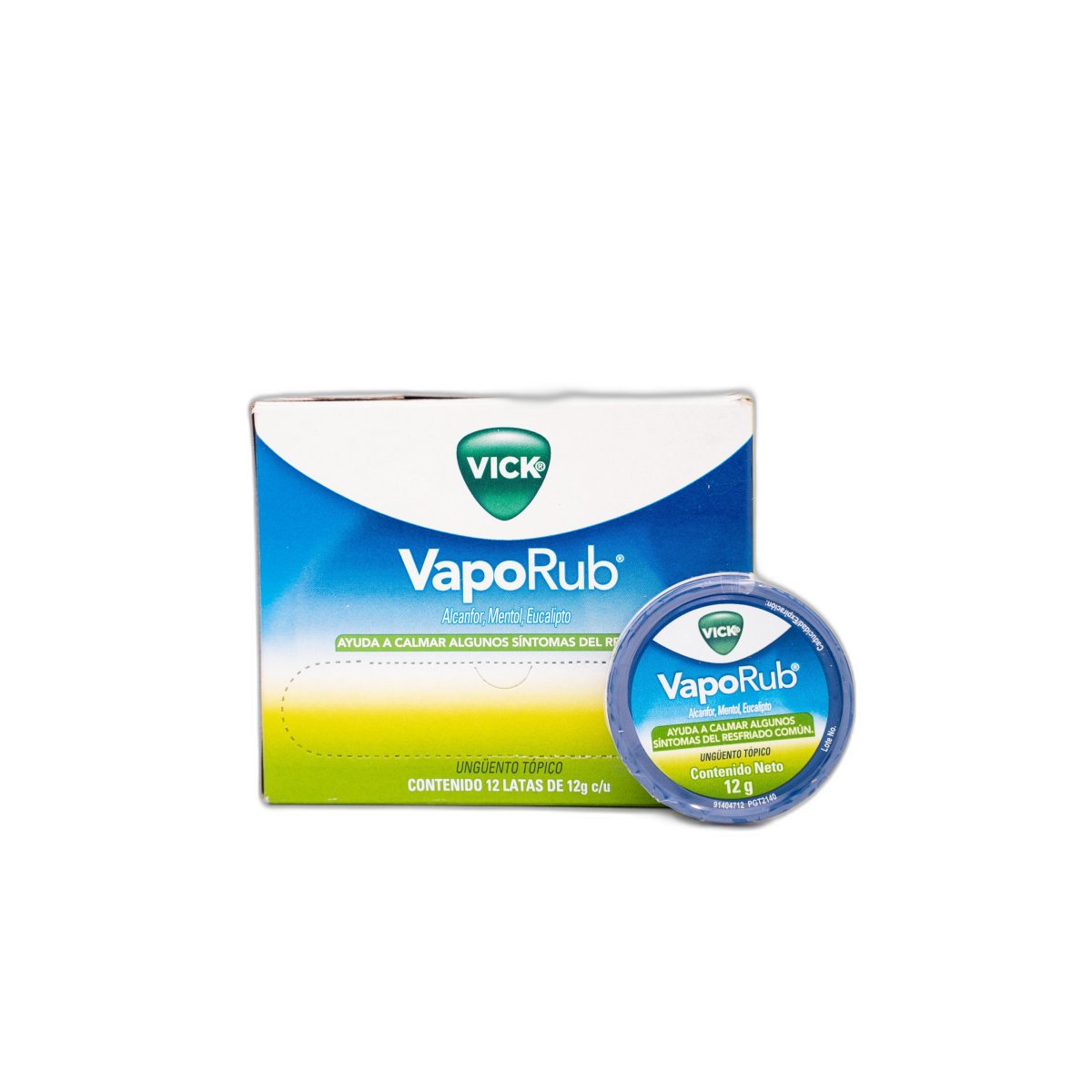 Vick Vaporub 12 Gr Cja/12 Lta