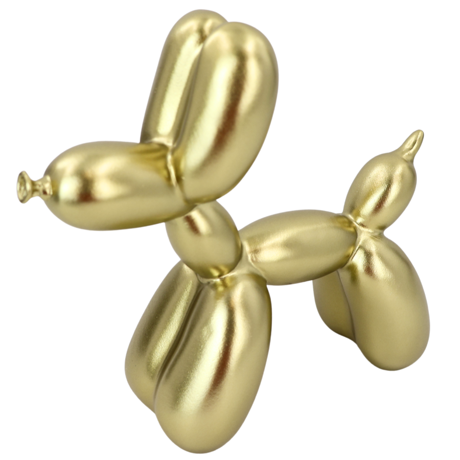 Figura decorativa dorado, 19cm