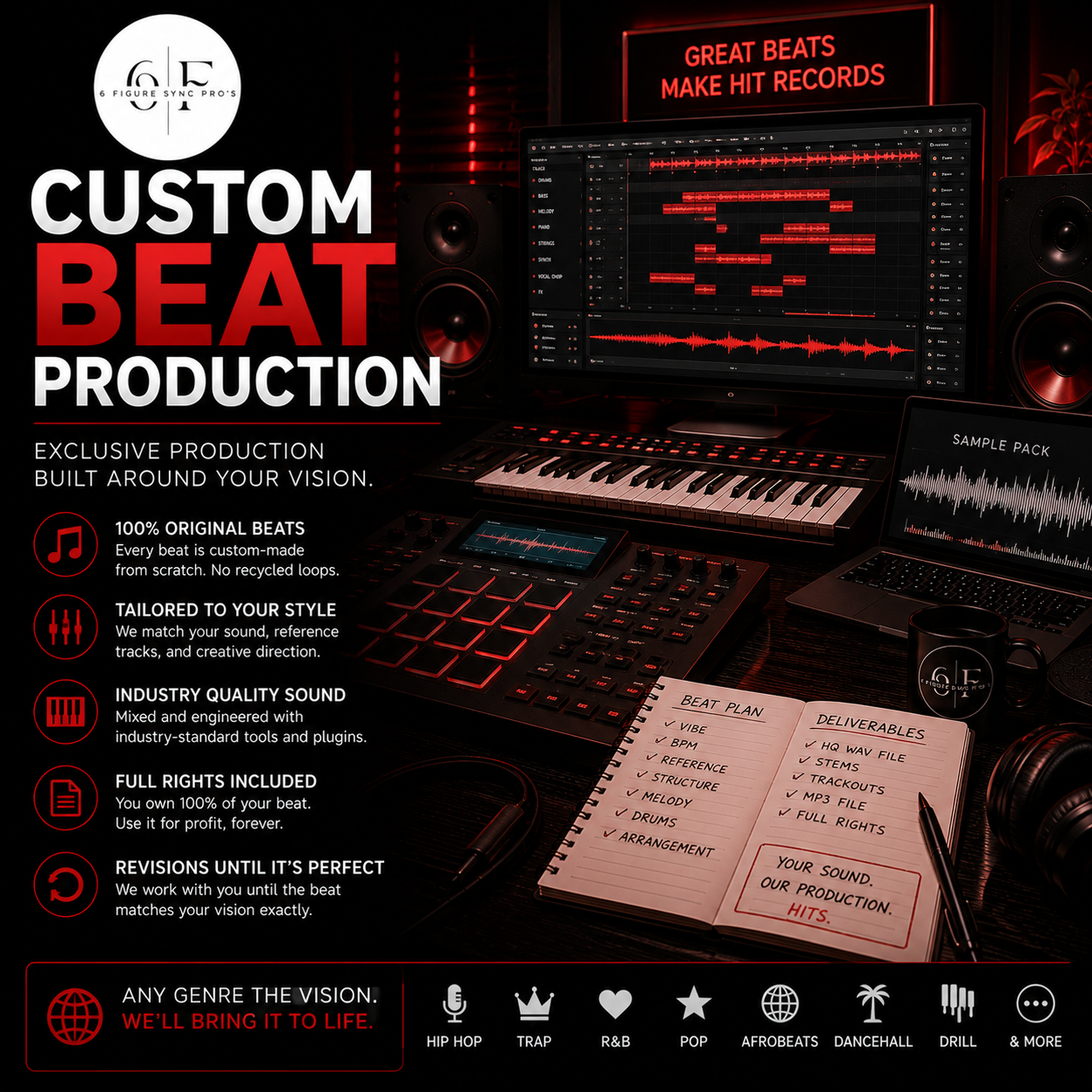 Custom Beat Production