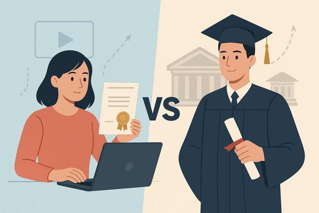 Online Certifications vs Degrees: Which Holds More Value?