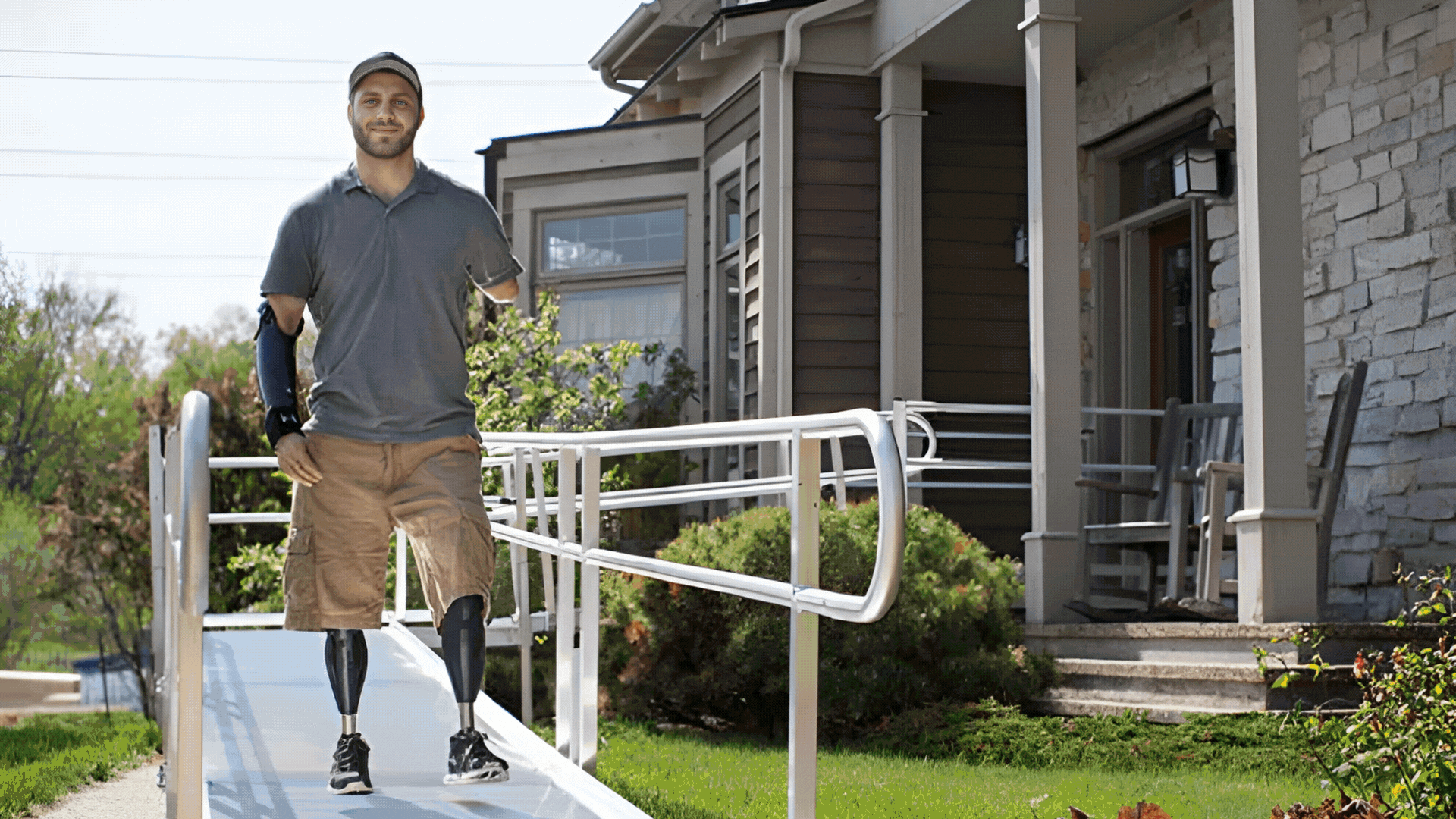 Tap to discover ways to move safely with ramps